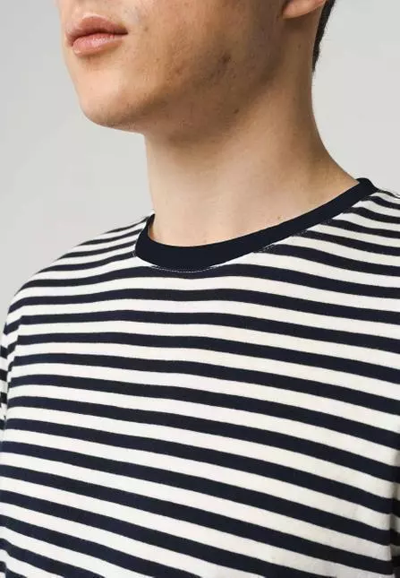 Langarmshirt Modell: Jerin Stripes GOTS