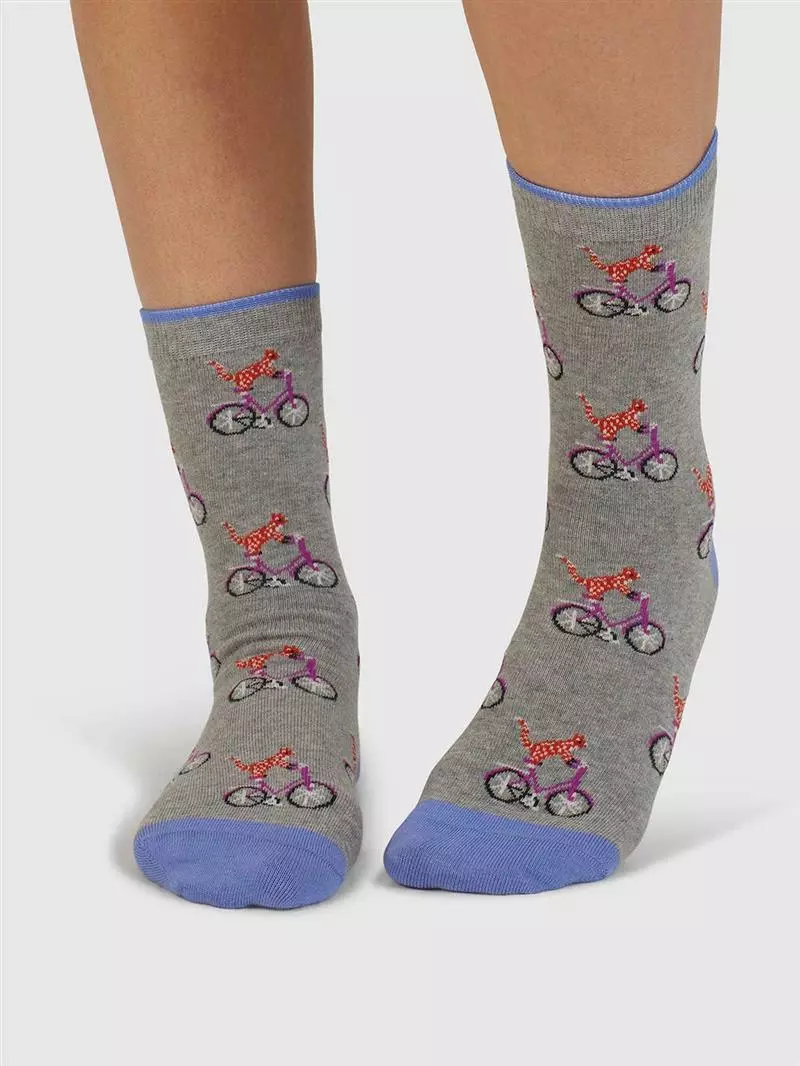 Socken Modell: Dilloyn Cat And Bike Socken Modell: Dilloyn Cat And Bike