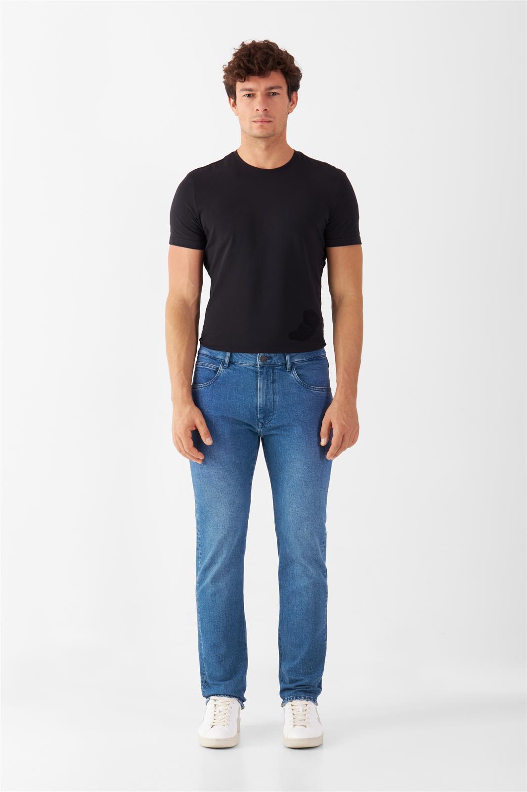 Regular Straight Fit Jeanshose Modell: Dusk