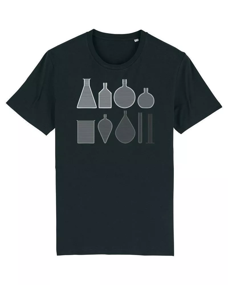 Chemie T-Shirt Laborgläser
