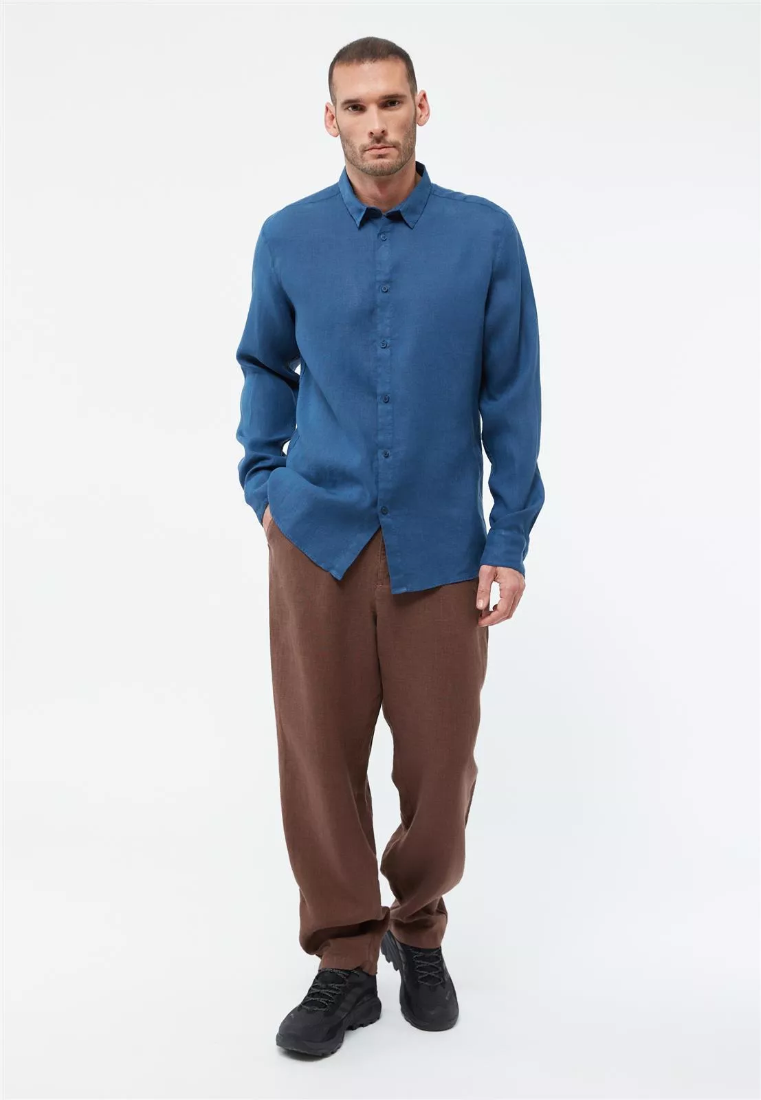 Leinen Hemd Modell: Kent