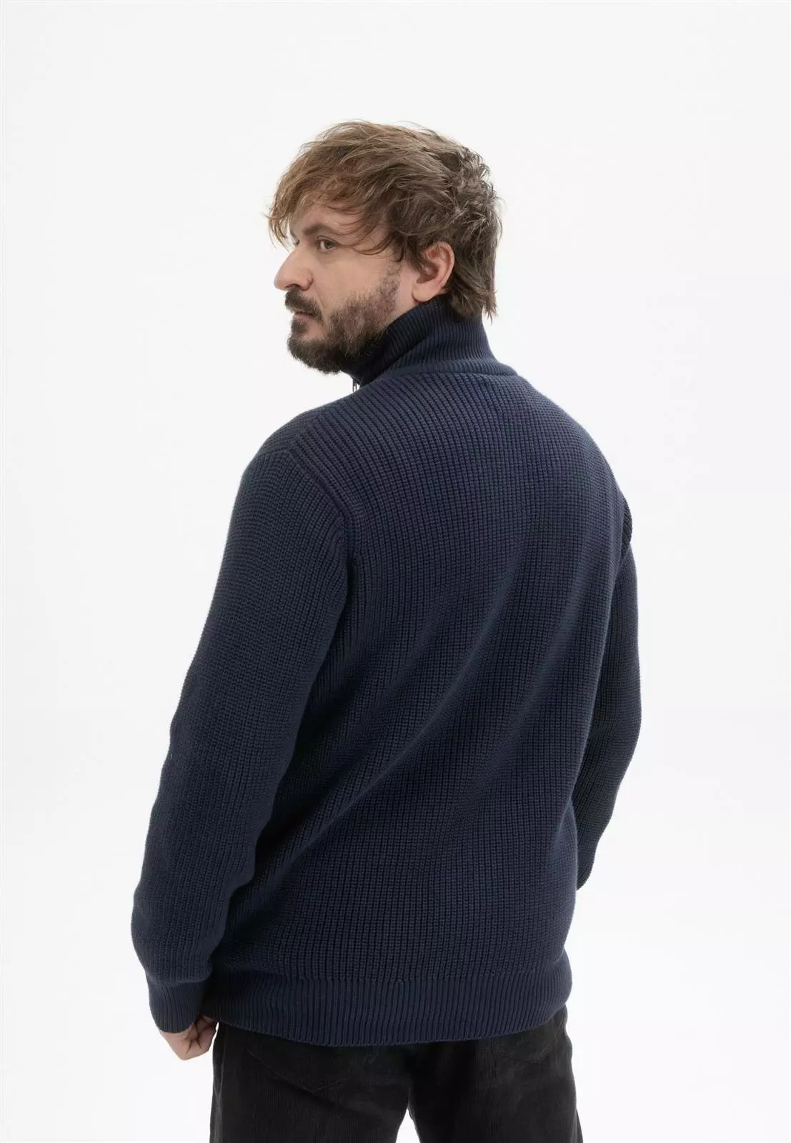 Rippstrick Jacke Modell: Taksh