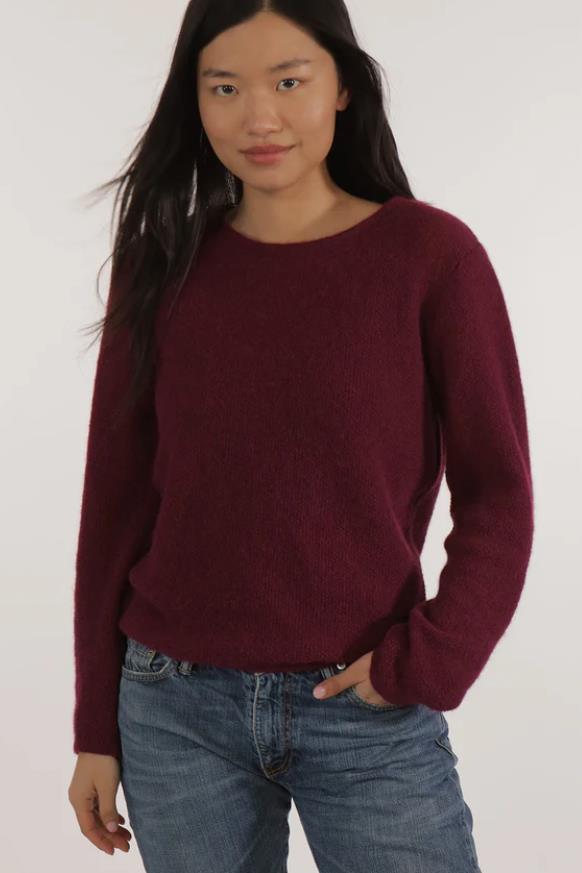 Alpaka Strickpullover Modell: Isadora