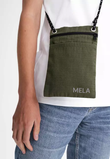 Ripstop Umhängetasche Modell: Saanvi GOTS Dark Olive Onesize
