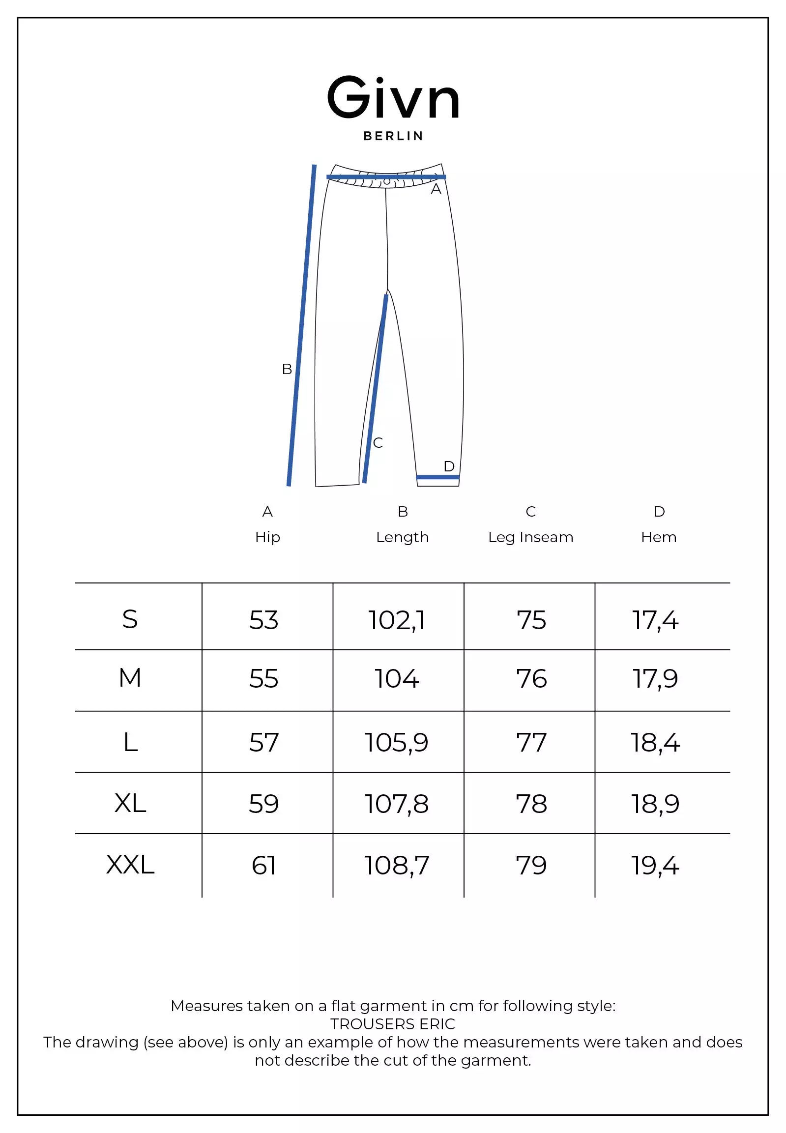 Cordhose Modell: Eric