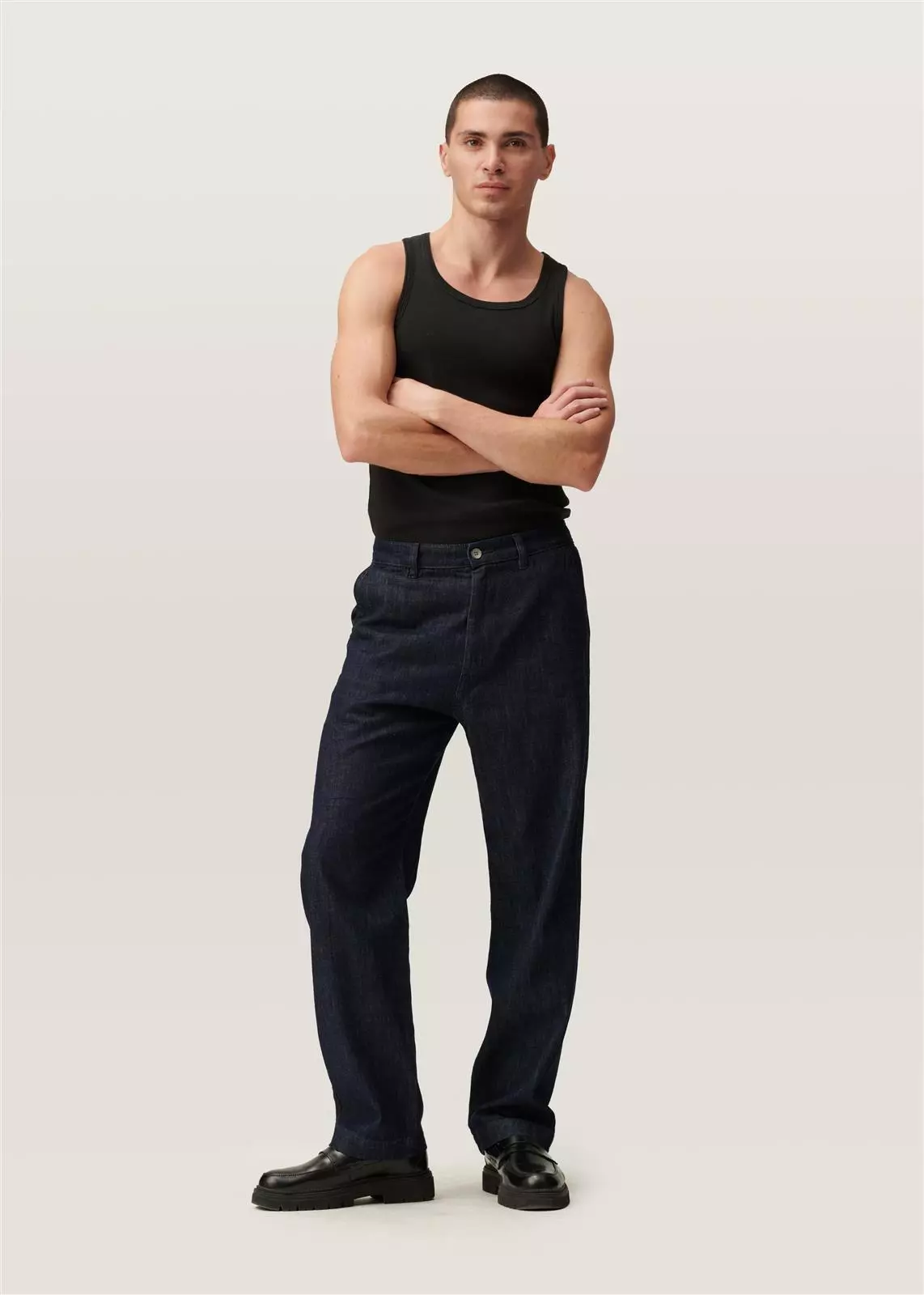 Baumwoll-Hanf-Chino Relaxed Fit Modell: Loom Baumwoll-Hanf-Chino Relaxed Fit Modell: Loom