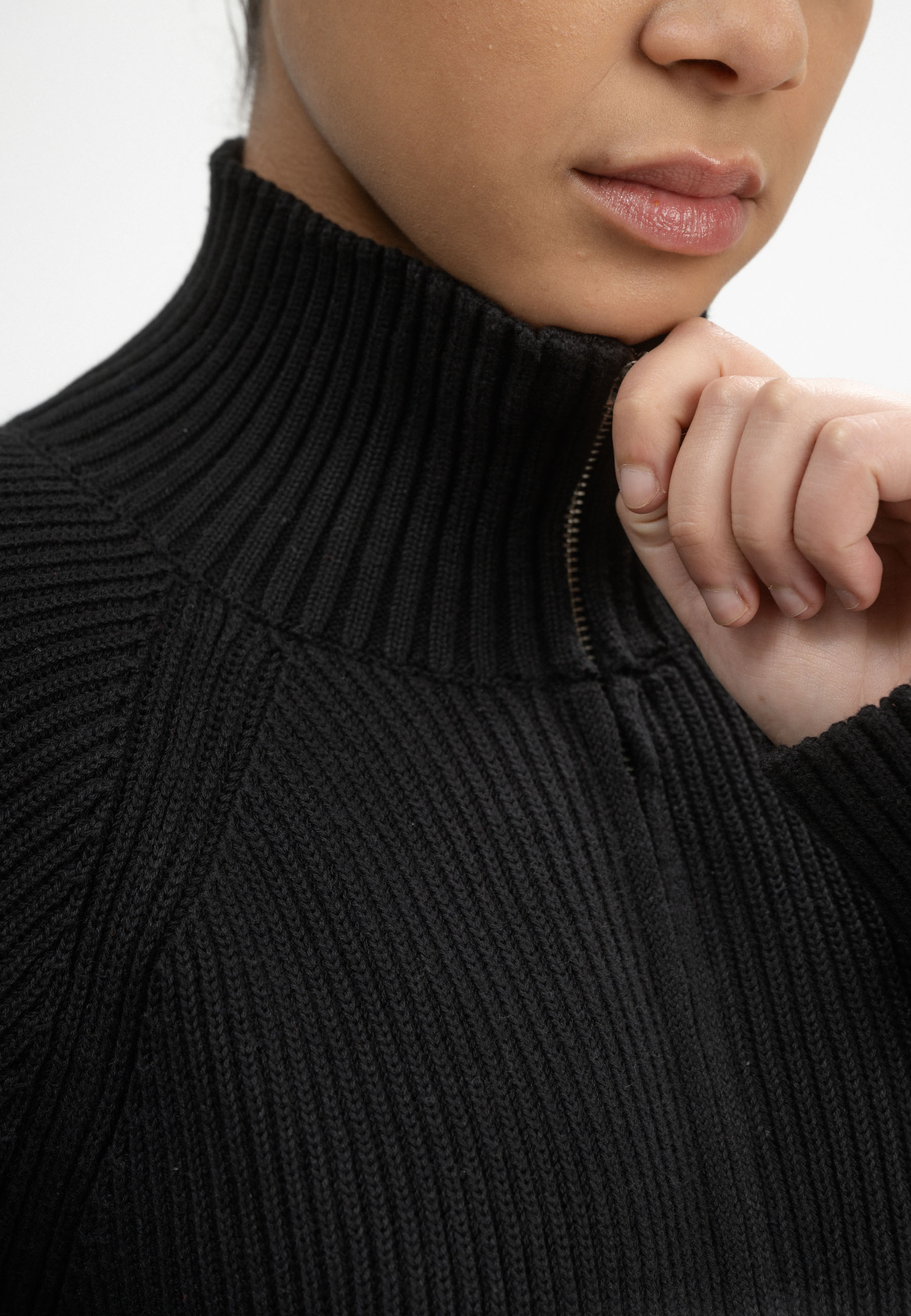 Rippstrick Cardigan Modell: Kamuka