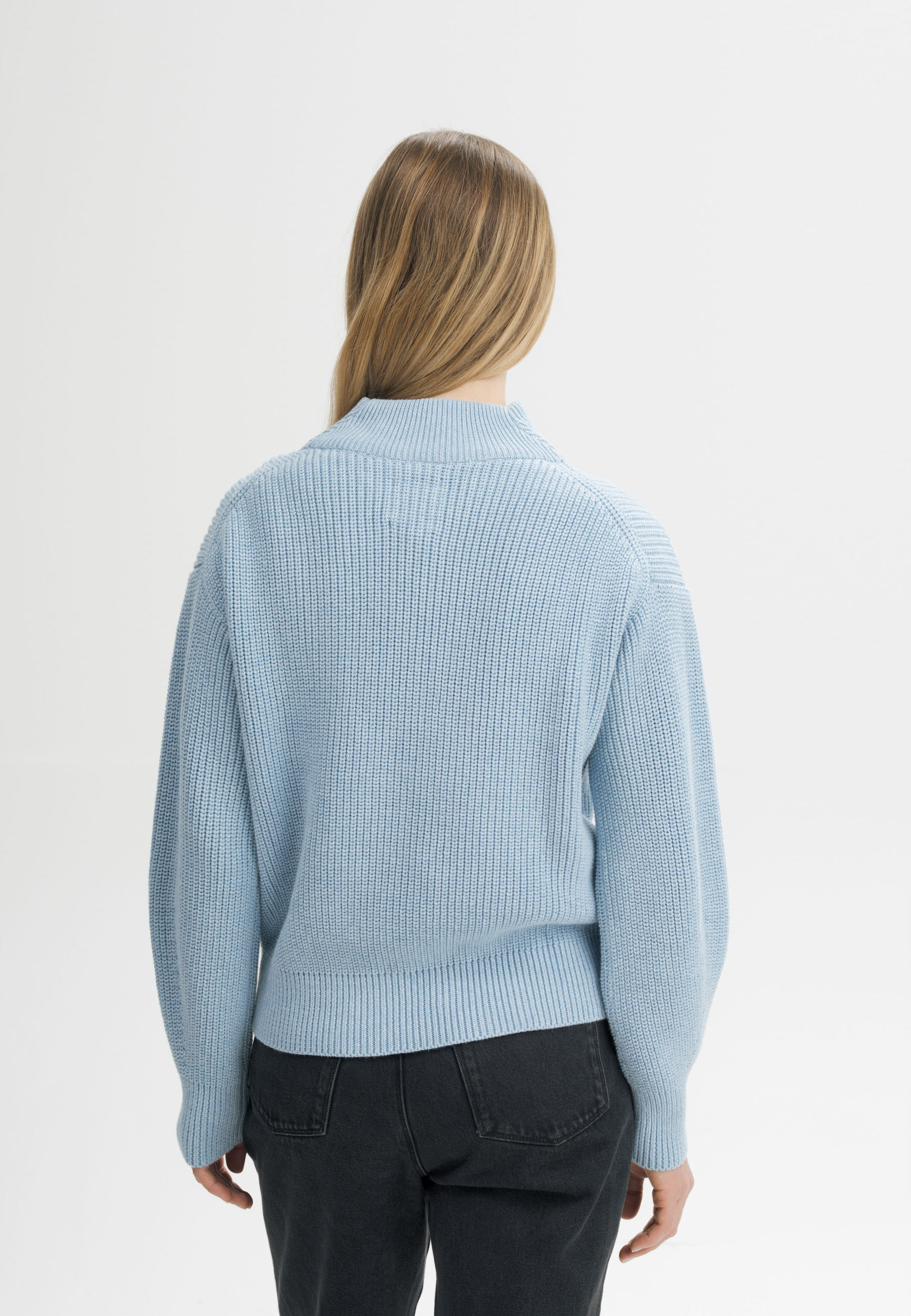 Rippstrick-Pullover Modell: Kimaya GOTS