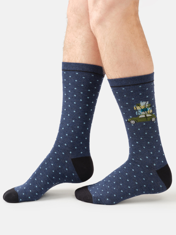 Socken Modell: Driving Home for Christmas