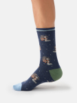 Socken Modell: Clever Cat