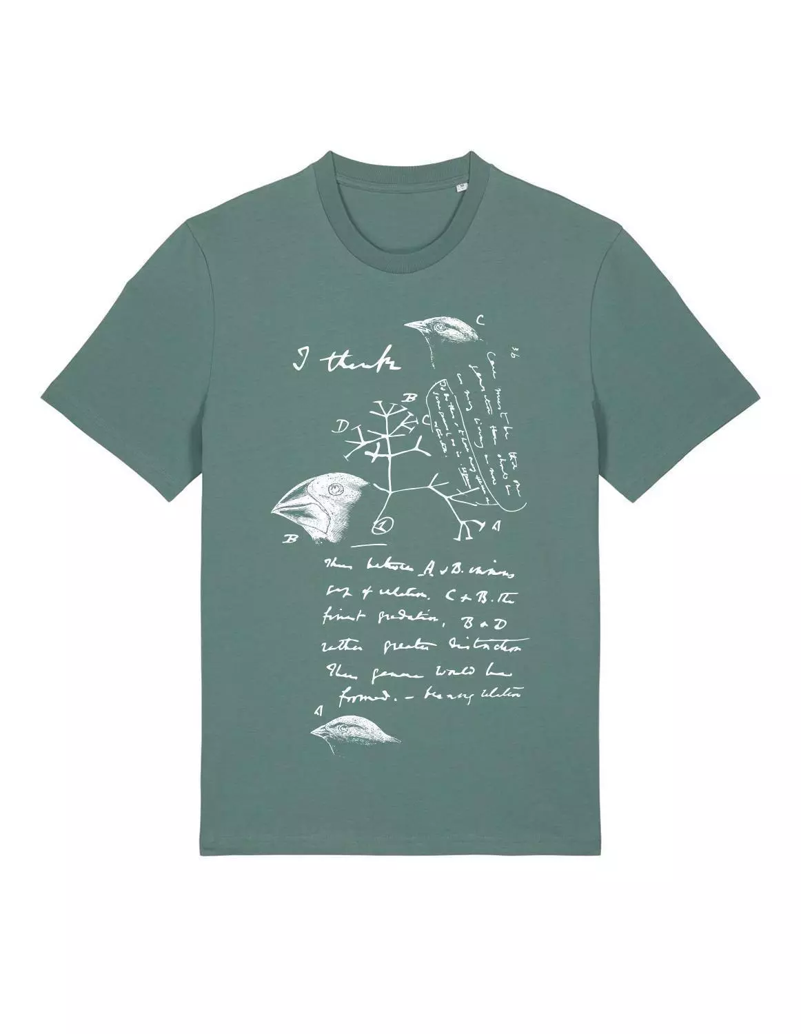 Science-T-Shirt Biologie Modell: Evolutionstheorie