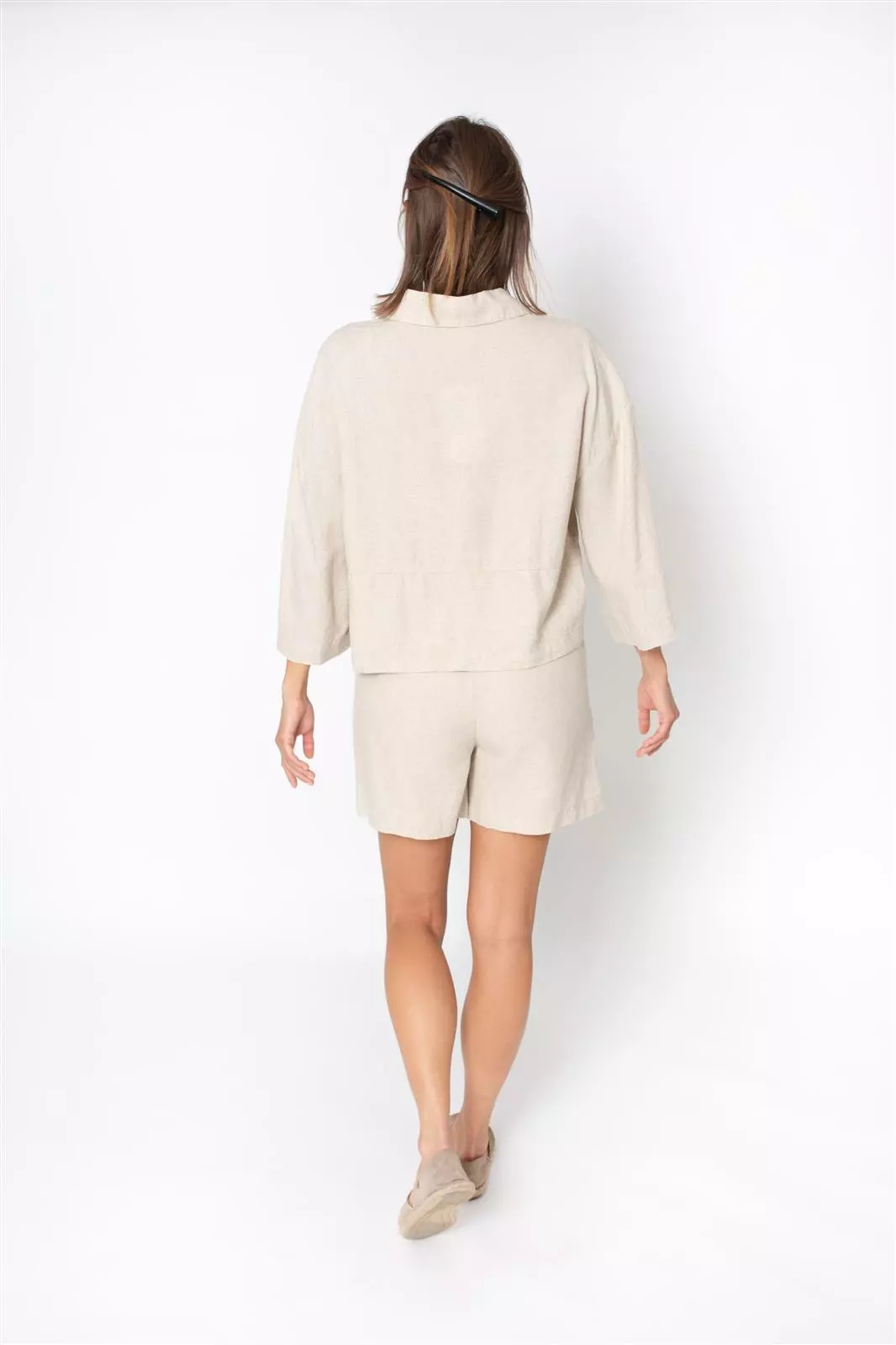 Leinen Short Modell: Lina