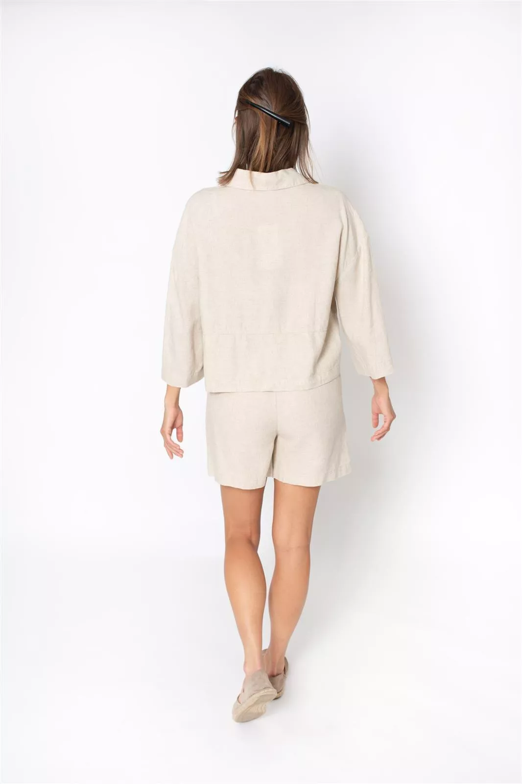 Leinen Short Modell: Lina