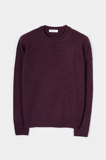 Screenshot 2025-09-30 at 22-11-01 Pullover aus recycelter Wolle lila Laura - Faire Mode Rifò Wollpullover Modell: Laura