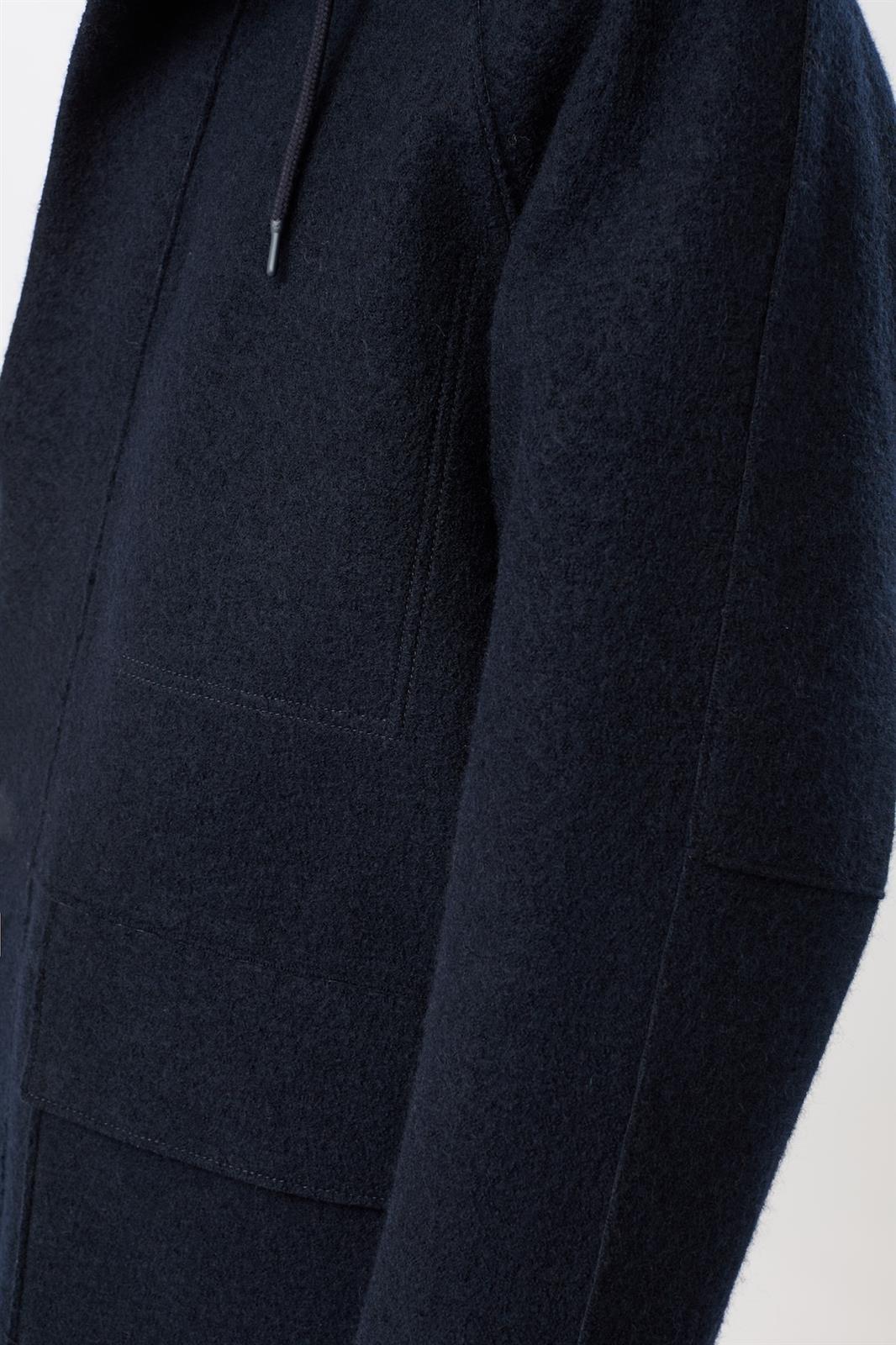 Parka aus Wollwalk