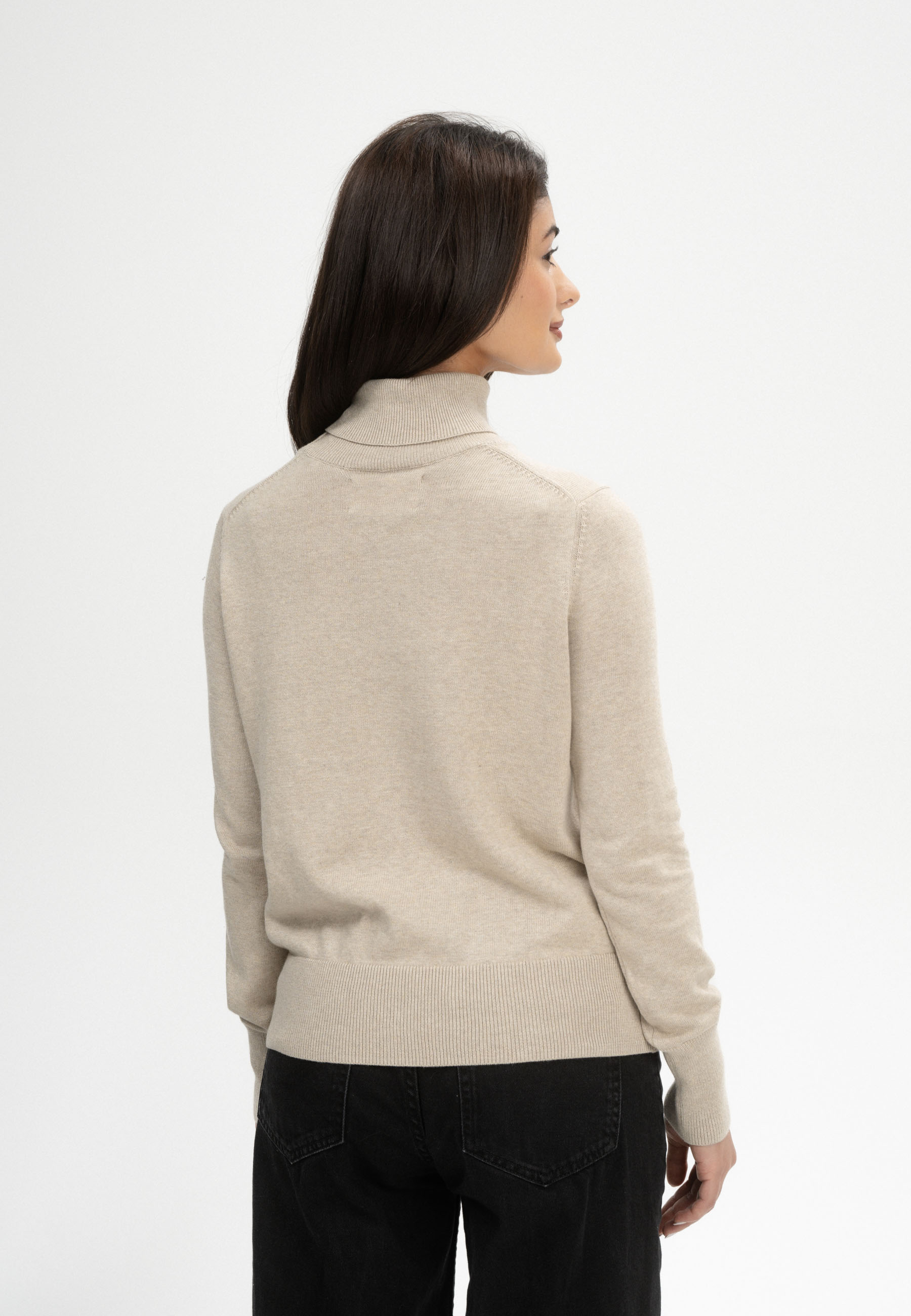 Rollkragen-Pullover Modell: Mayura GOTS