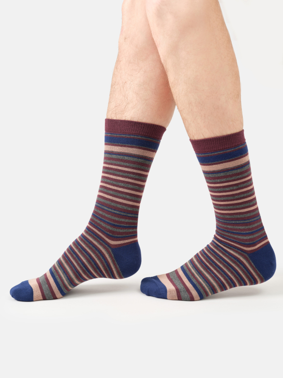 Socken Modell: Classic Linear Stripe