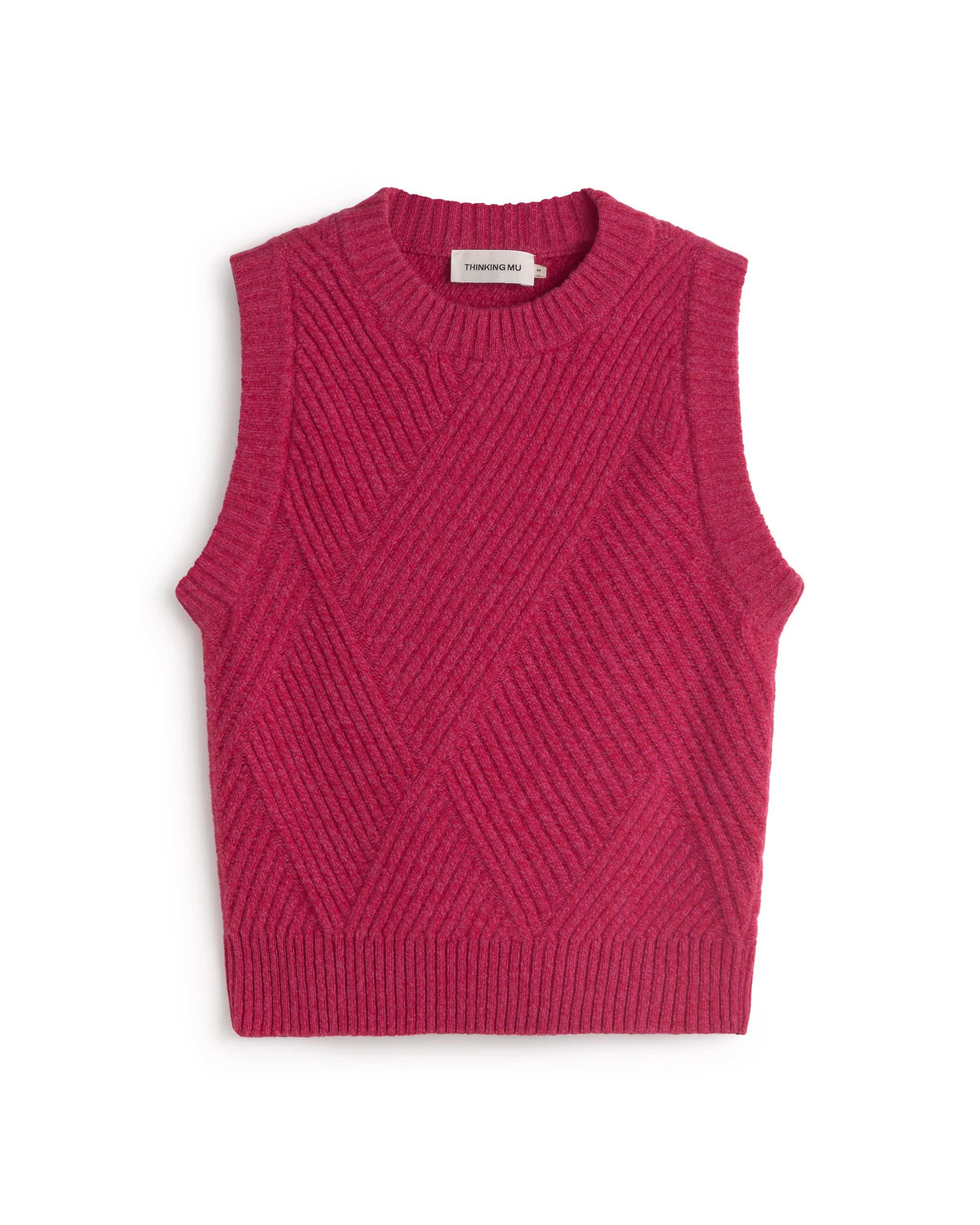 Rippstrick Pullunder Modell: Kaia