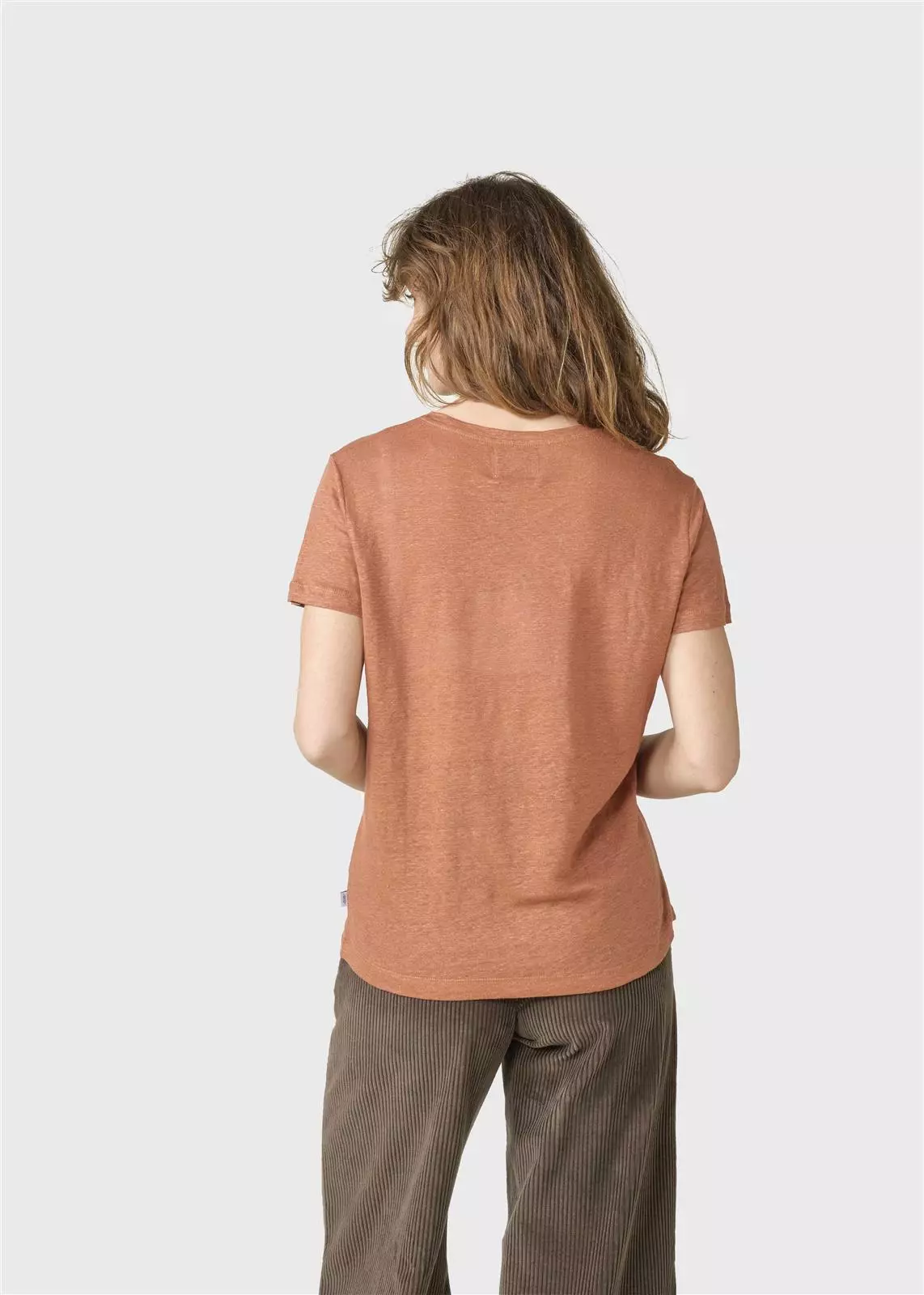Leinen T-Shirt Modell: Rikke