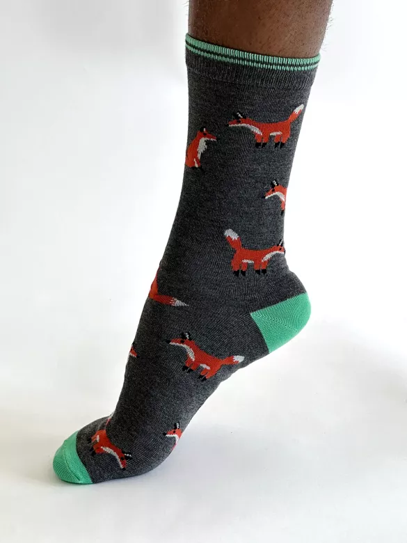 Bambus Socken Modell: Oriel Fox