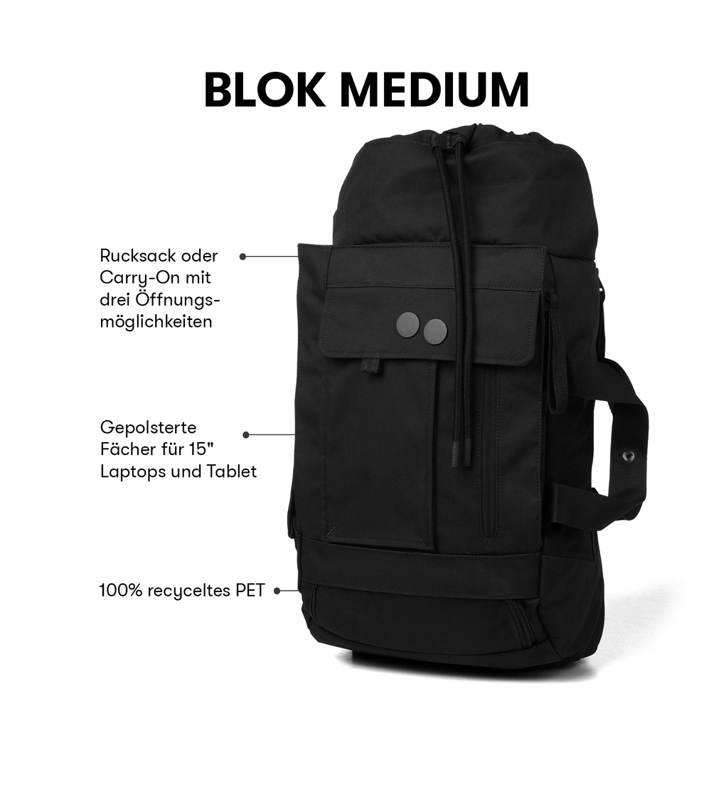 Rucksack Modell: Blok Medium