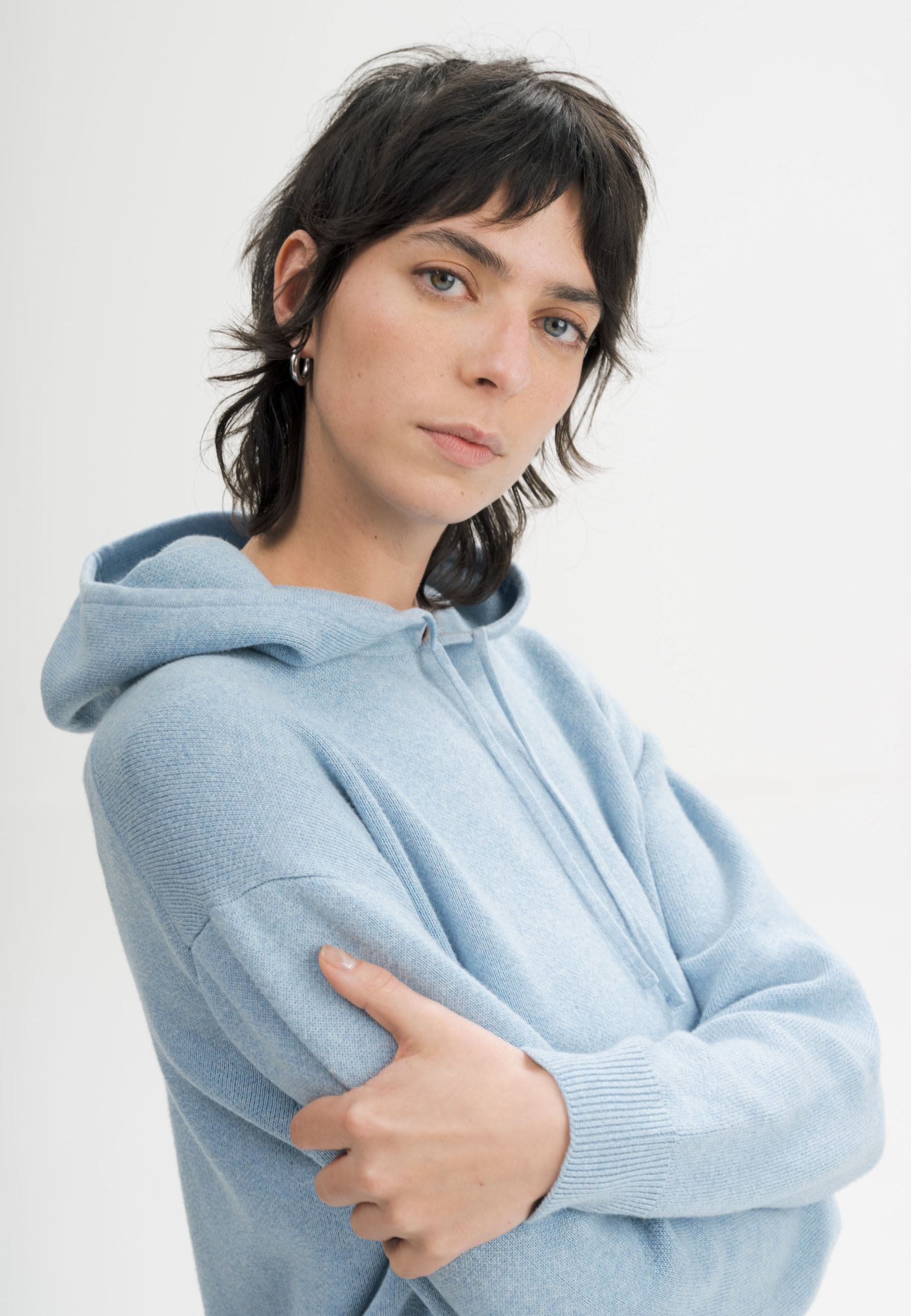 Kapuzen-Strickpullover Modell: Janisha
