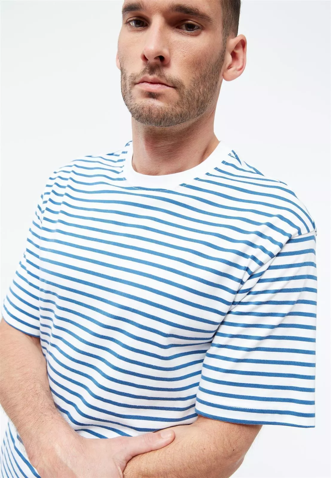 Streifen T-Shirt Modell: Lasse GOTS