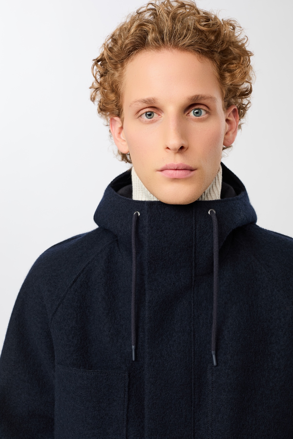 Parka aus Wollwalk