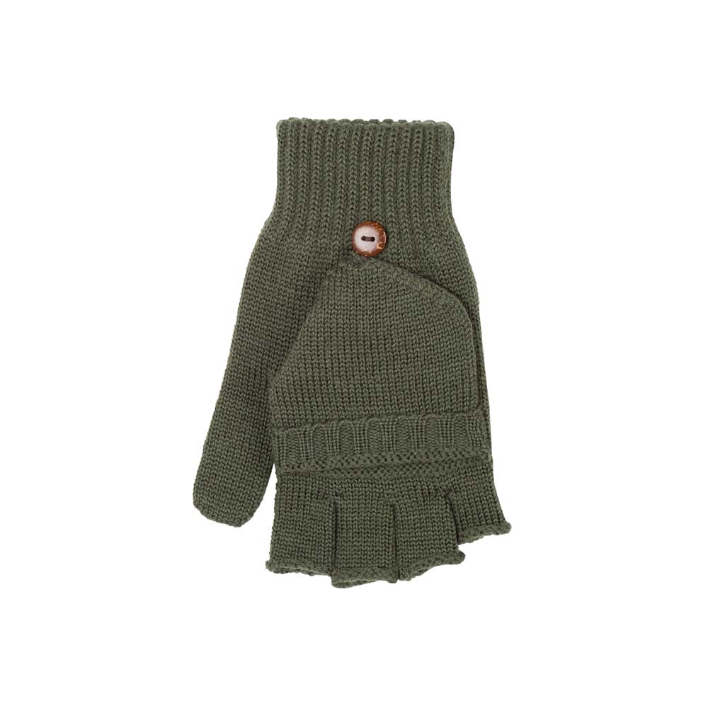 Merino-Halbfingerhandschuh GOTS