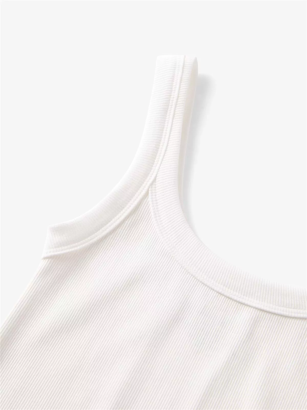 Top Modell: Singlet Ribbed GOTS