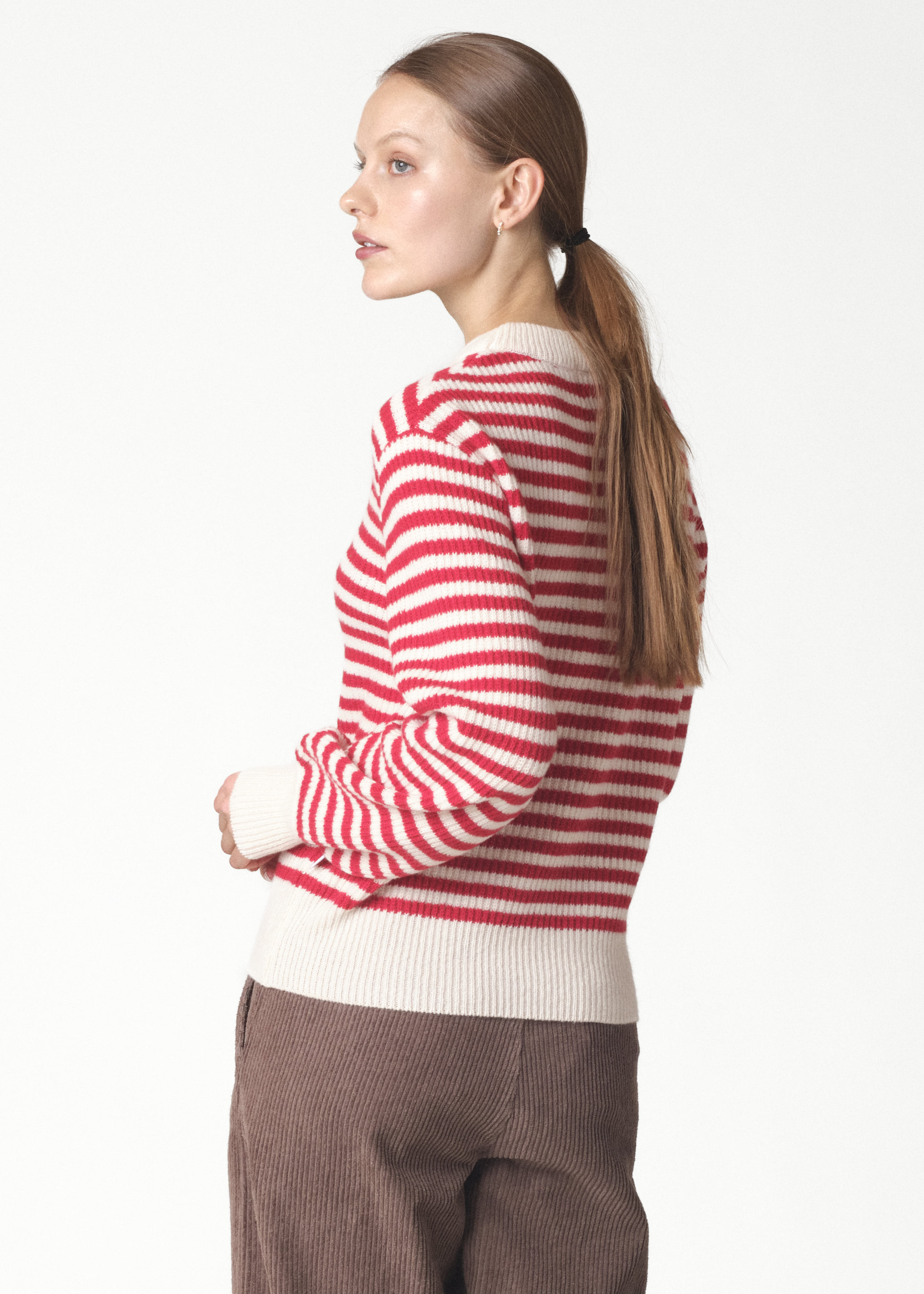 Merino Strickpullover Modell: Gunilla