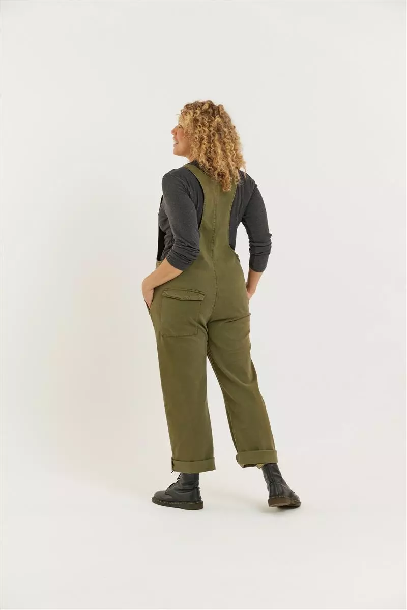 Tencel Relaxed Fit Latzhose Modell: Lou-Barker