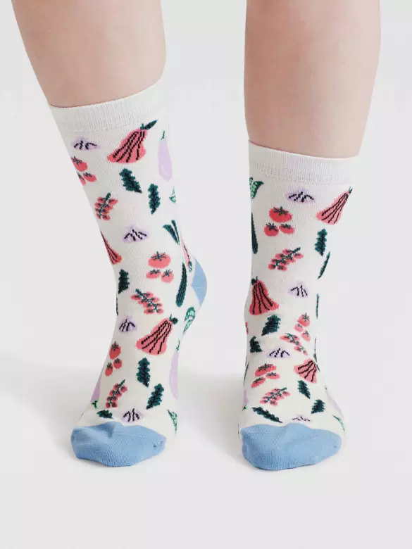 Socken Modell: Celia Country Garden