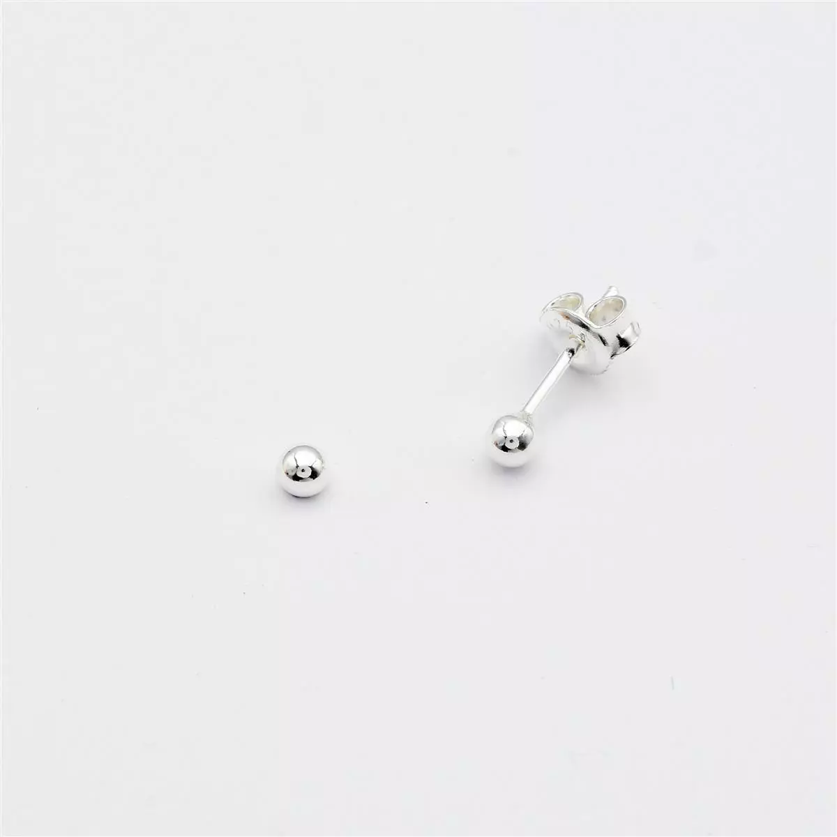 Stecker_Tiny Dot_Silber Stecker Tiny Dot