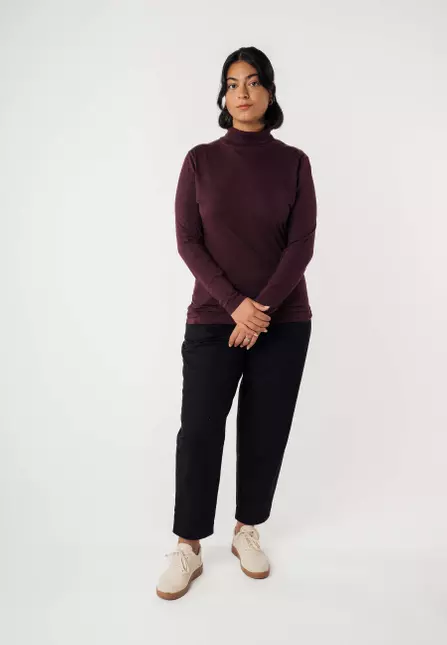 Rollkragen-Longsleeve Modell: Anchal