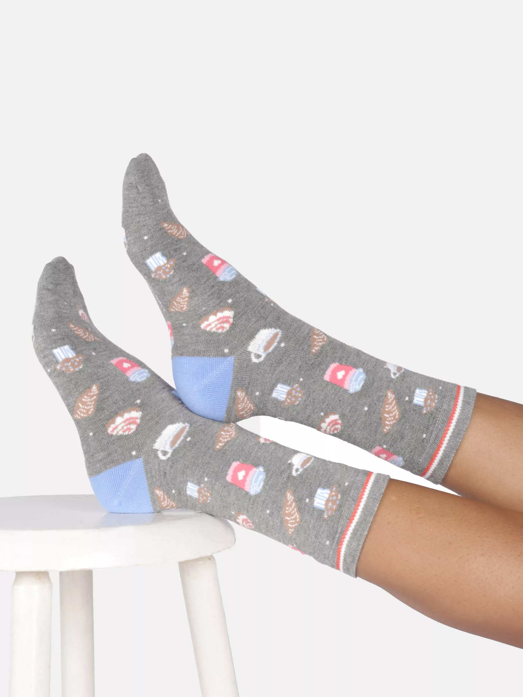 Socken Modell: Coffee & Pastries