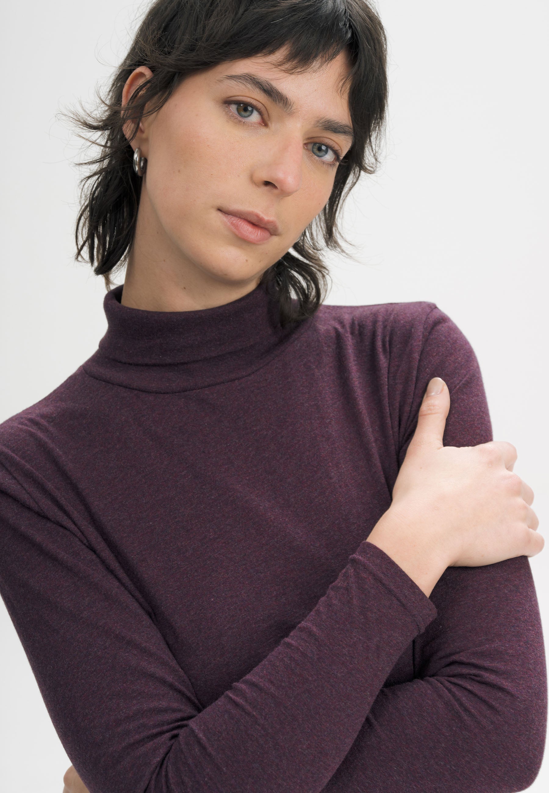 Rollkragen-Longsleeve Modell: Anchal