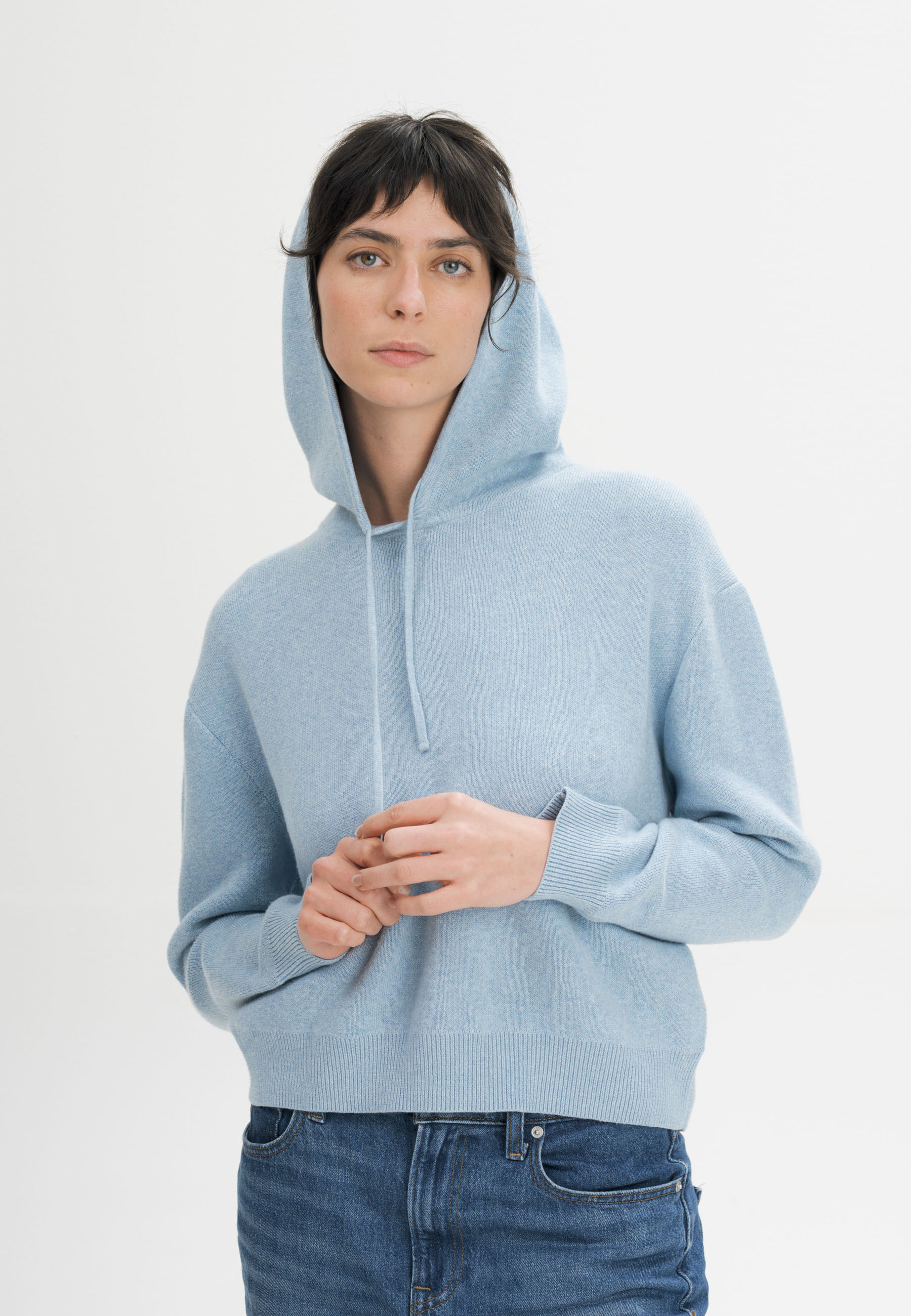 Kapuzen-Strickpullover Modell: Janisha