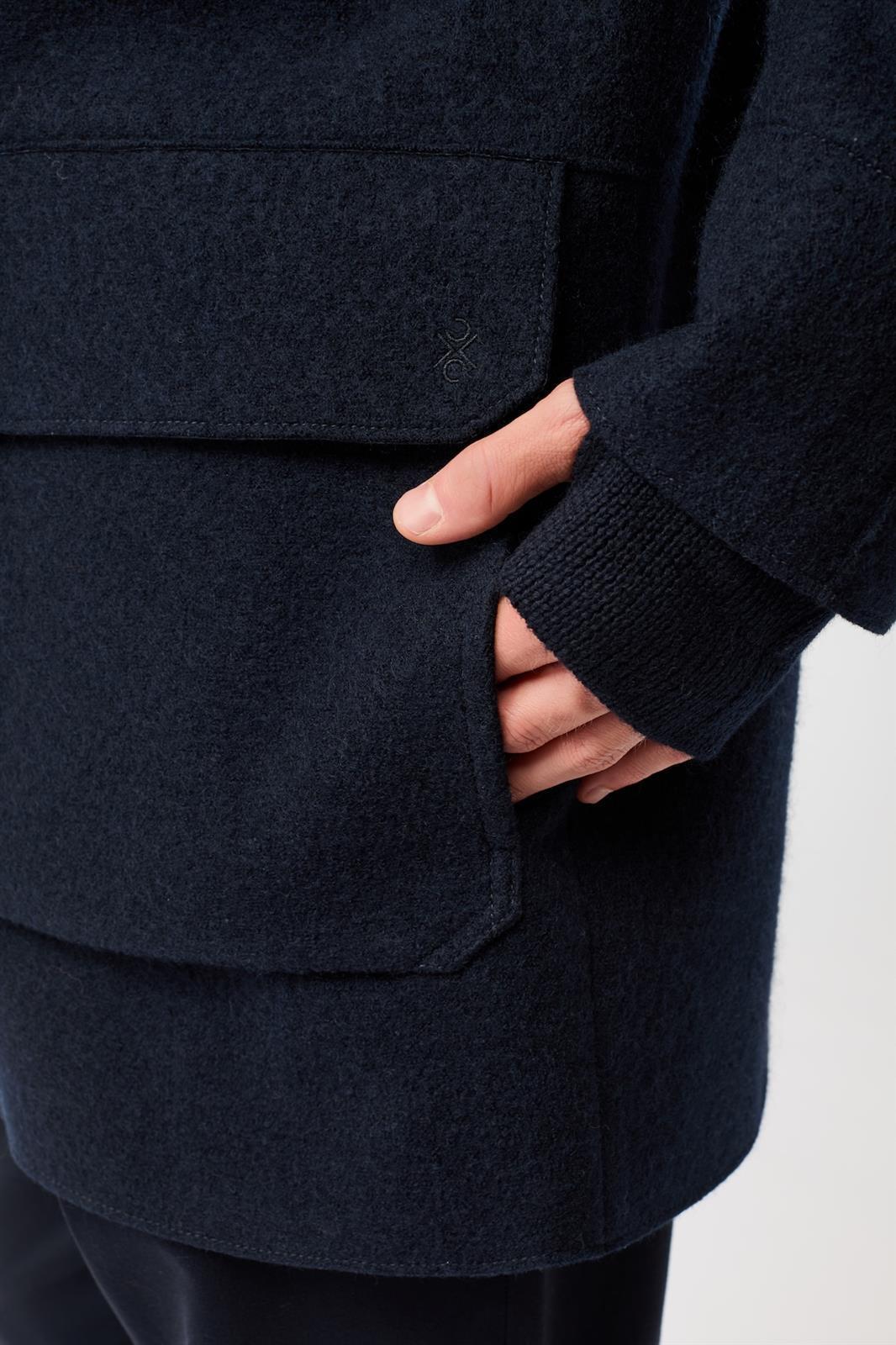 Parka aus Wollwalk