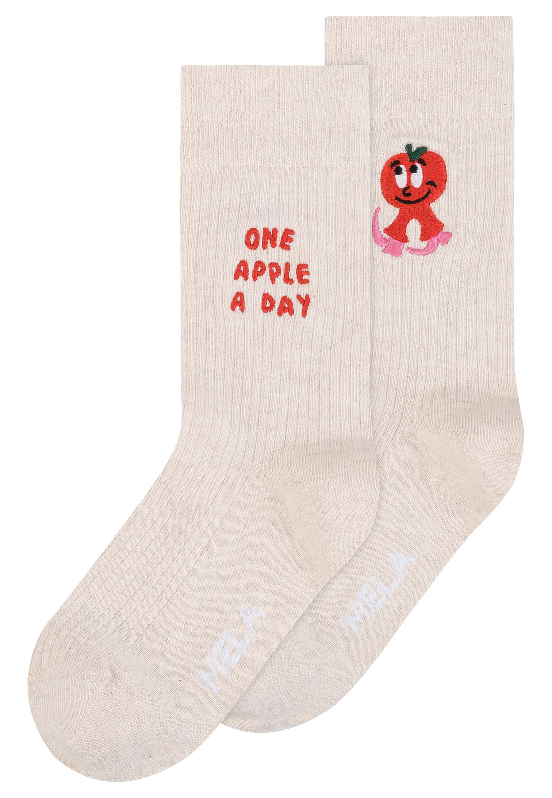 Gerippte Baumwoll-Socken Artist Edition, 2er Pack