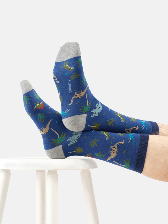Socken Modell: Dinosaur Terrain