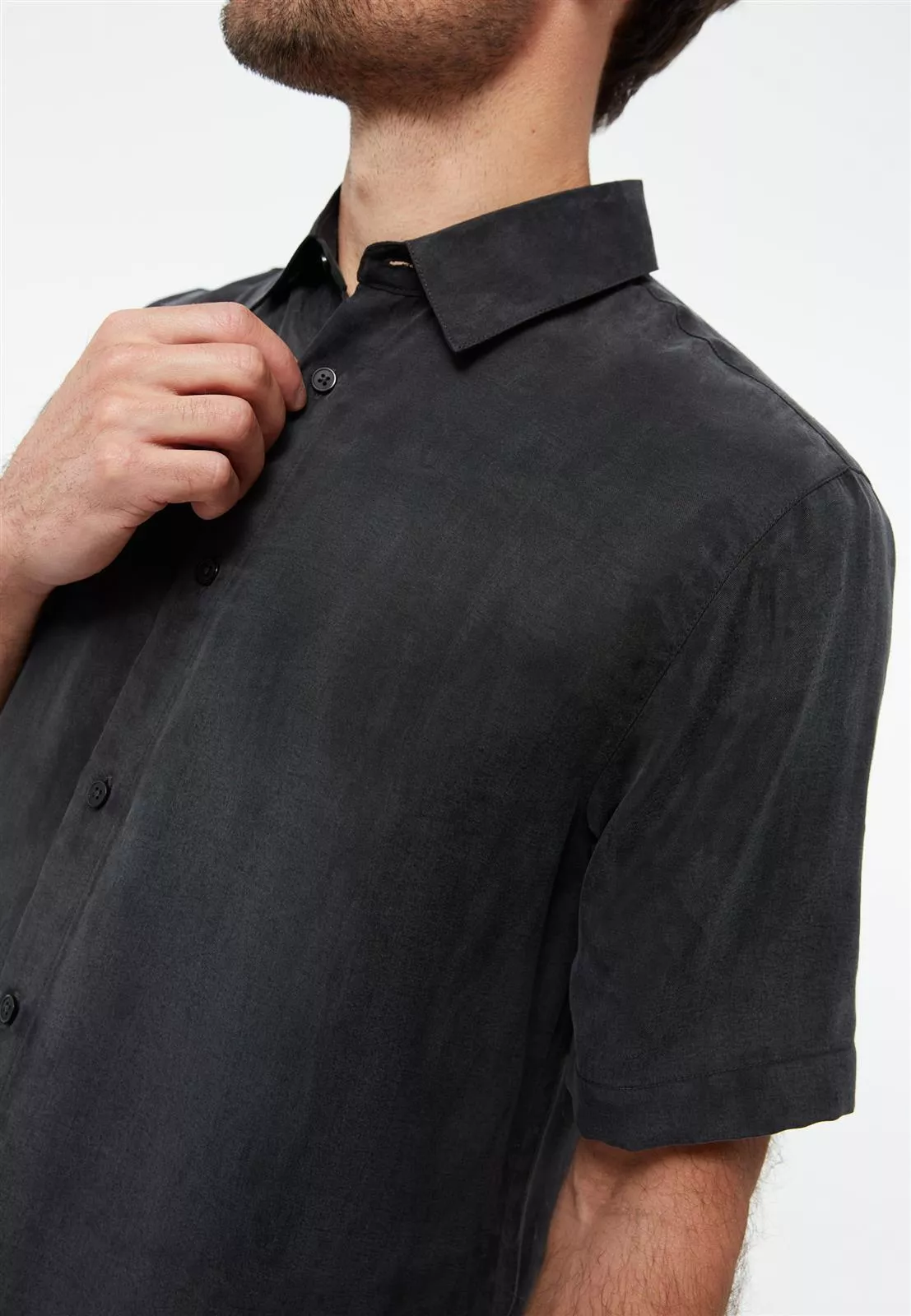 Tencel Kurzarm-Hemd Modell: Koda