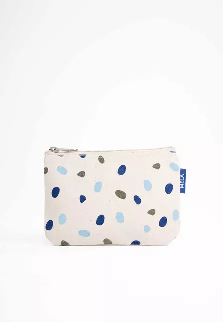 Small-Pouch-greige-blue-dots-02.jpg Kosmetiktasche Klein GOTS