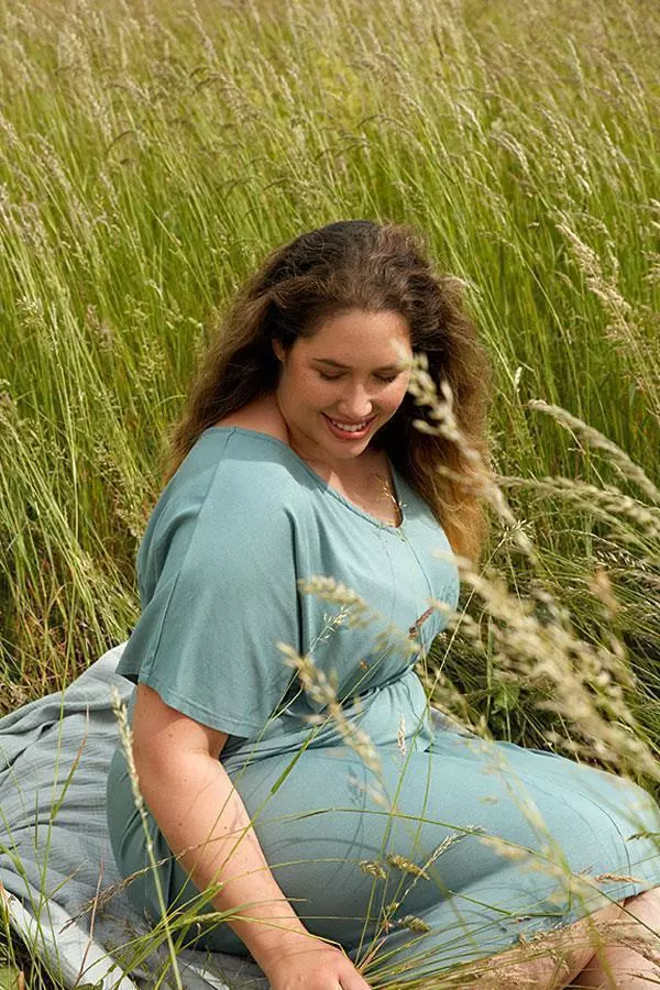 Tencel Kimonokleid Modell: Joan