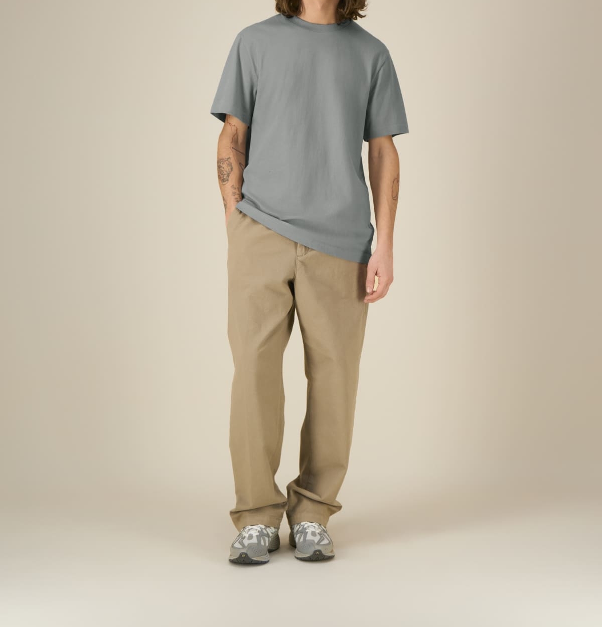 Loose-Fit T-Shirt Modell: Spades