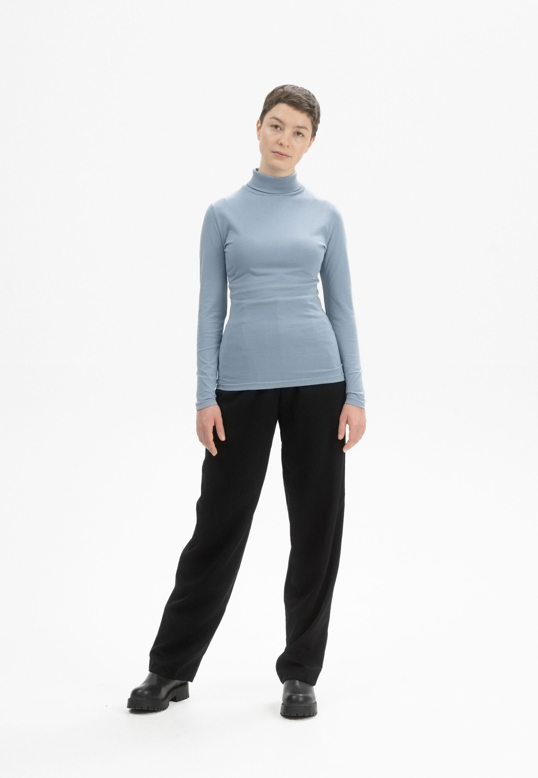 Rollkragen-Longsleeve Modell: Anchal