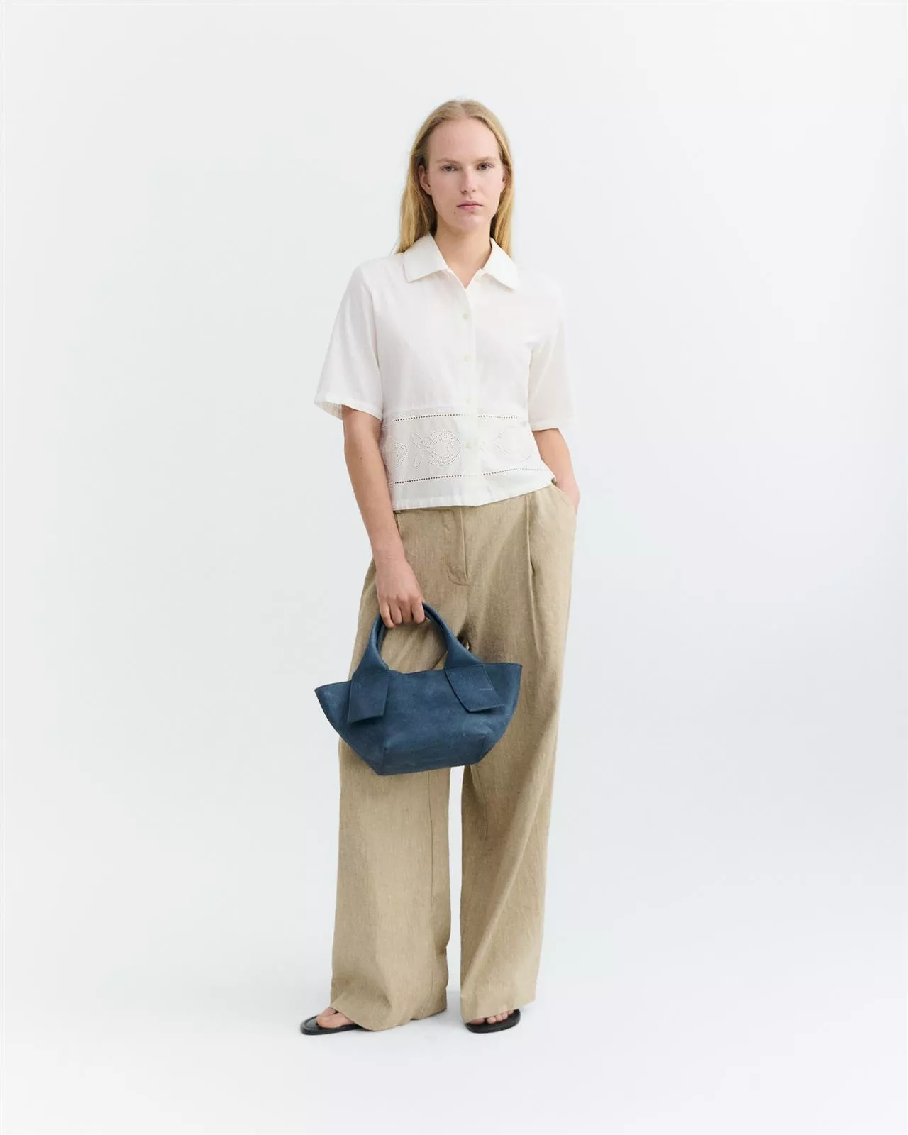 Kurzarm Bluse Modell: Vainica
