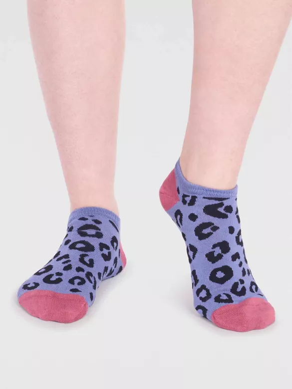 Sneakersocken Modell: Leopard