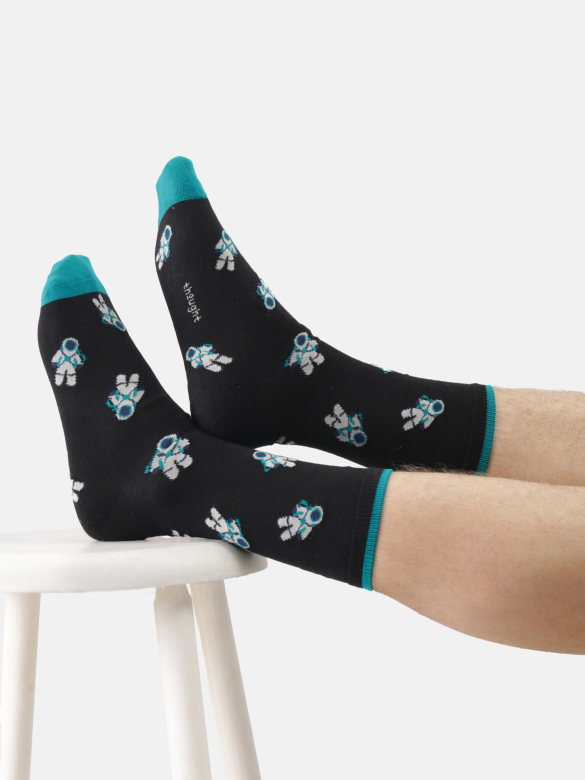 Socken Modell: Floating Astronaut