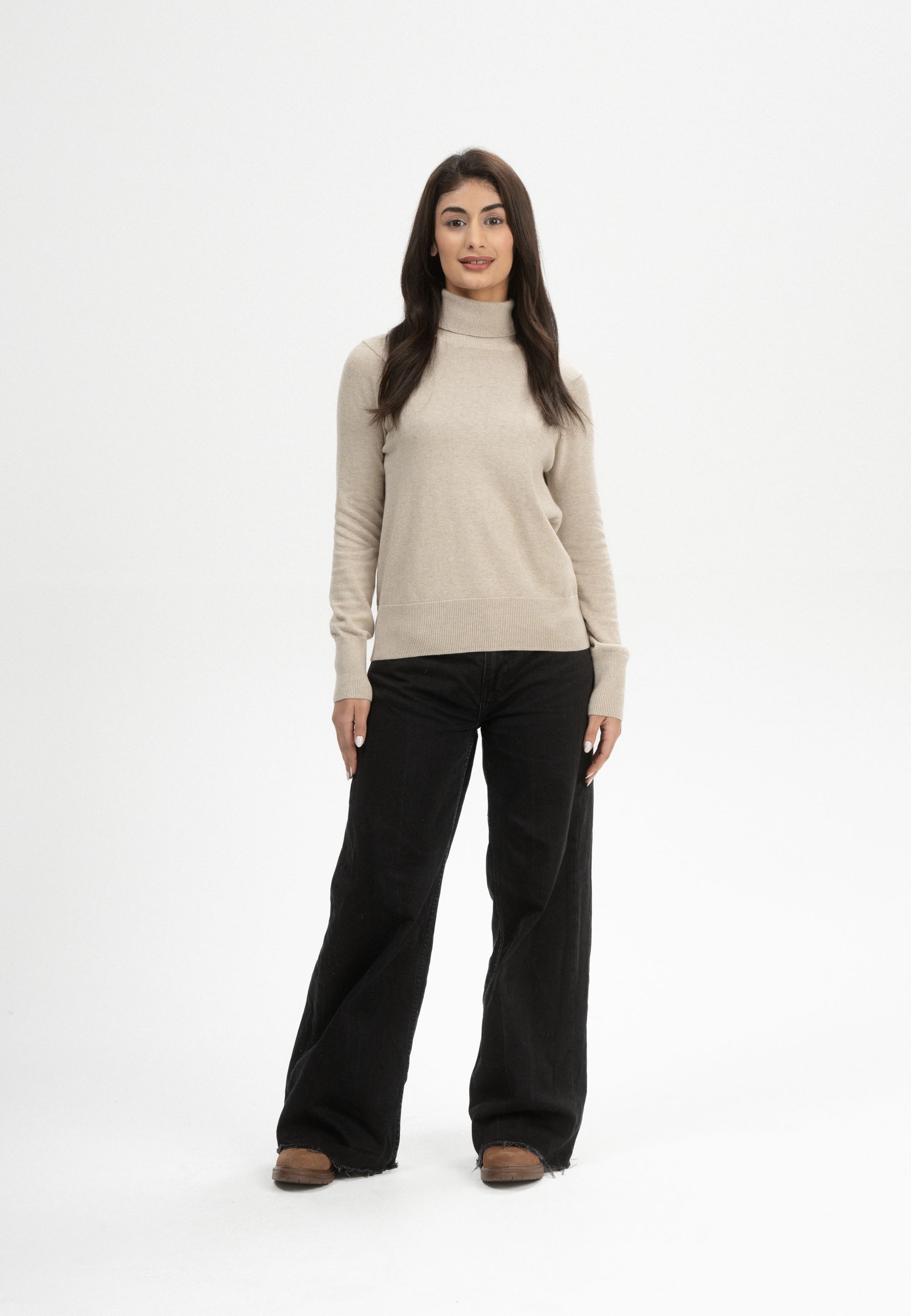 Rollkragen-Pullover Modell: Mayura GOTS